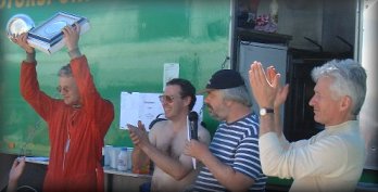 The winners of race 2